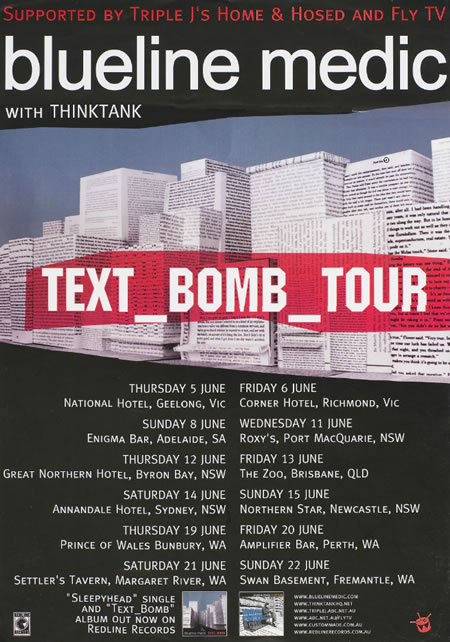 Text Bomb Tour