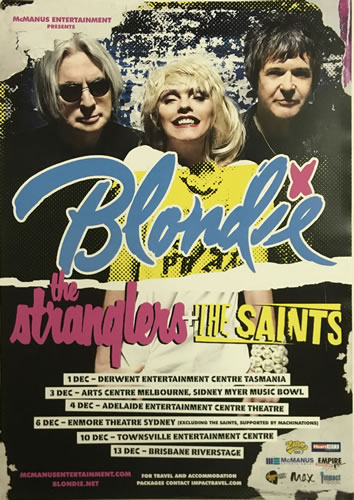 Blondie Tour Poster