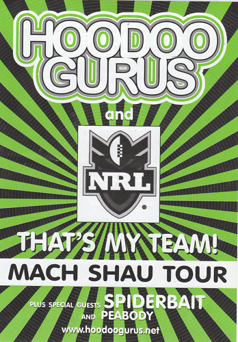 Mach Shau Tour Flyer