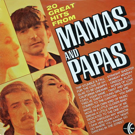 20 Great Hits From Mamas And Papas