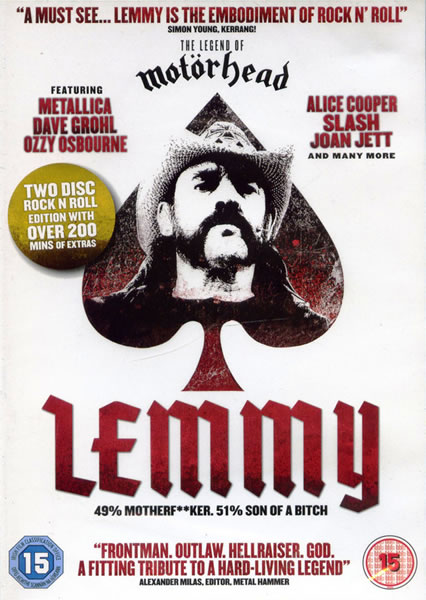 Lemmy: 49% Mother F**ker, 51% Son Of A Bitch