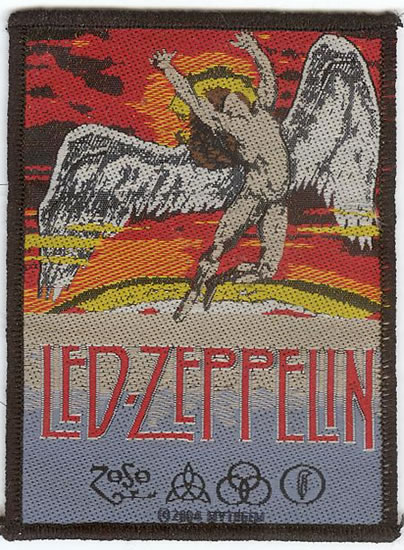 Led Zeppelin - Flying Badge