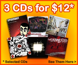 3 CDs for 12 dollars